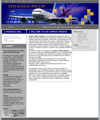 Finance-Pilot Company